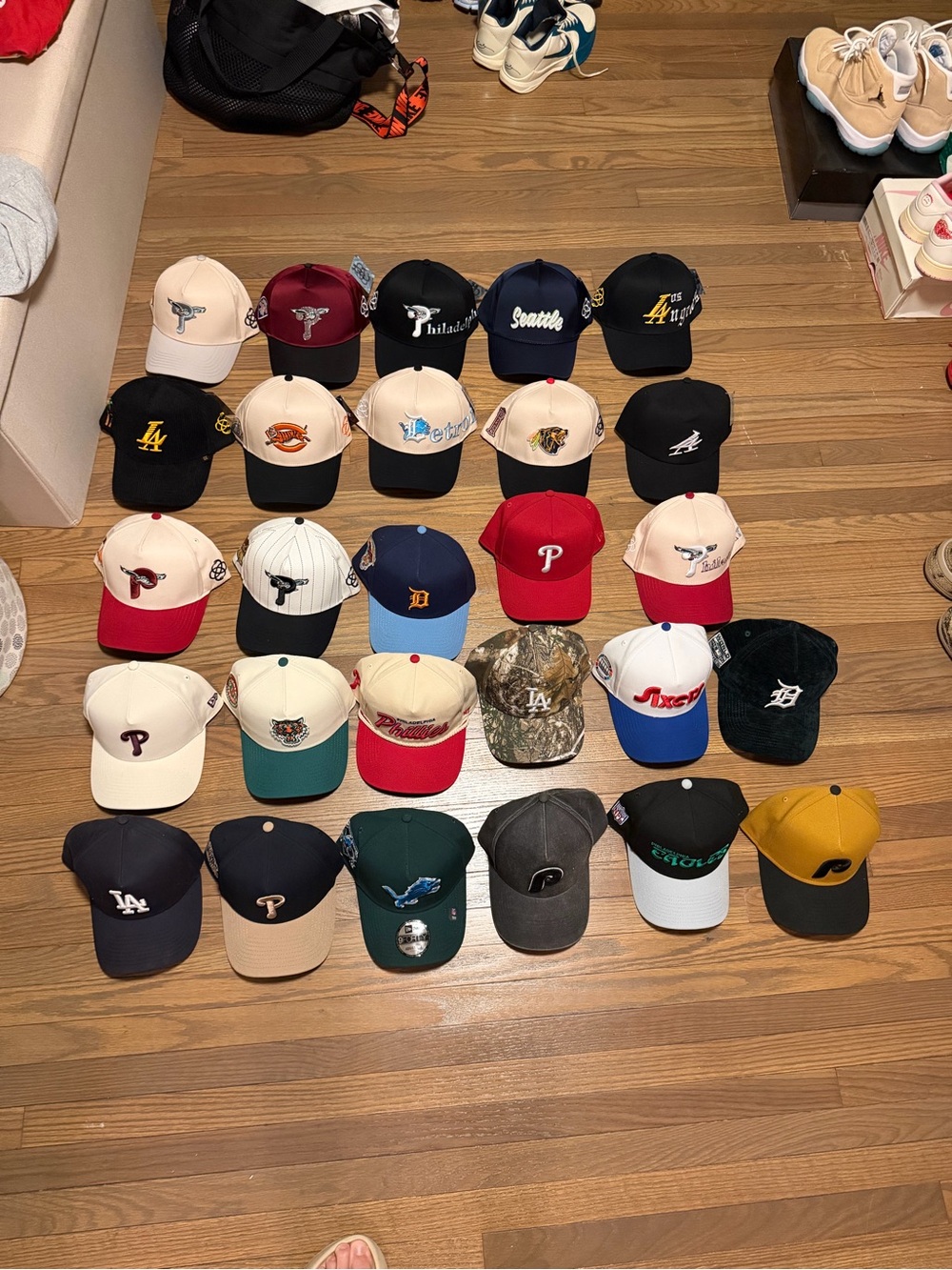 Assorted New Era A-frame Style SnapBack Hats
